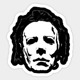 Michael Myers Face Sticker